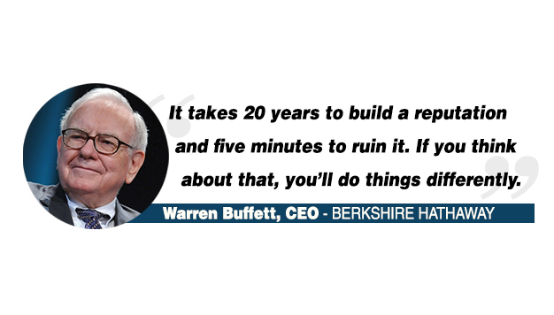 Quote from Warren Buffett
