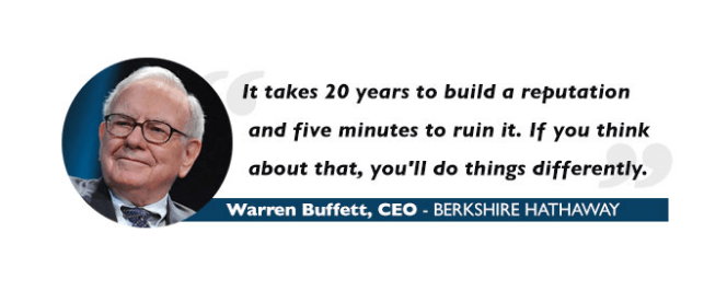Warren Buffet quote